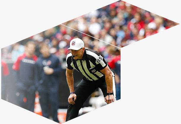 An NFL Official's attire in present time