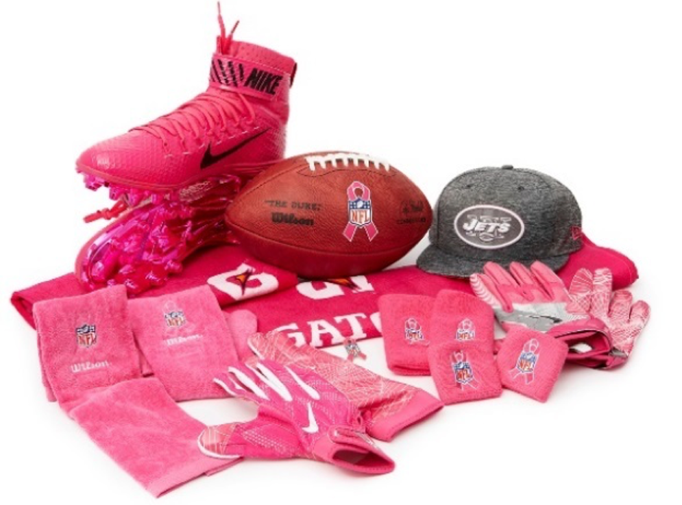NFL goes pink to support National Breast Cancer Awareness Month