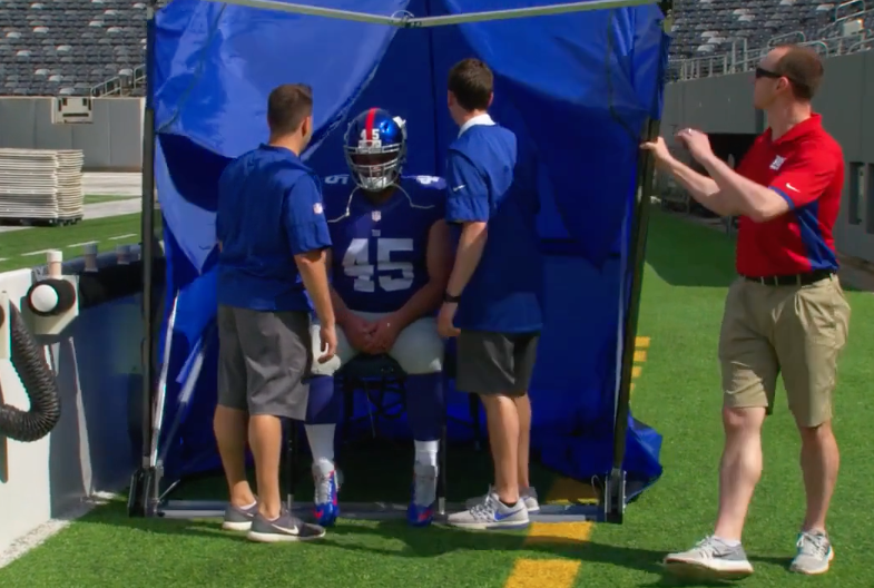 NFL to Use Sideline Medical Tents in 2017 NFL Football Operations