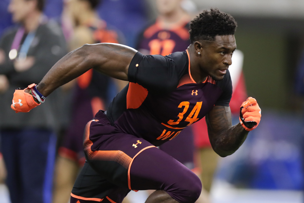 Mississippi wide receiver D.K. Metcalf&#160;is one of 11 prospects from the SEC attending the 2019 NFL Draft.