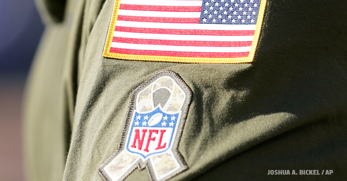 Nfl salute to service logo on sale