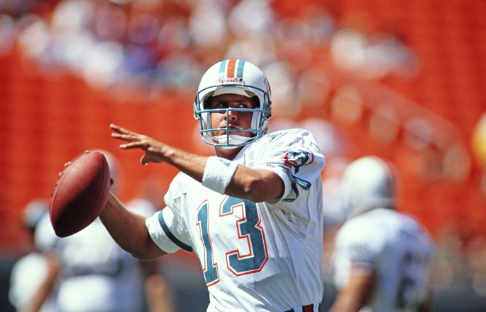 Miami Dolphins' Dan Marino is the greatest NFL QB so get over it